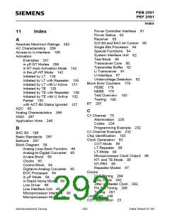 浏览型号PEB2091NV5.3的Datasheet PDF文件第292页