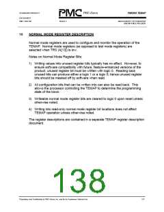 浏览型号PM5365-PI的Datasheet PDF文件第138页