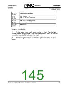 浏览型号PM5365-PI的Datasheet PDF文件第145页