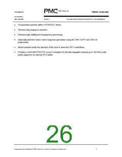 浏览型号PM5381的Datasheet PDF文件第26页