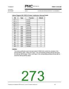 浏览型号PM5381的Datasheet PDF文件第273页