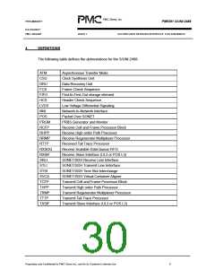 浏览型号PM5381的Datasheet PDF文件第30页