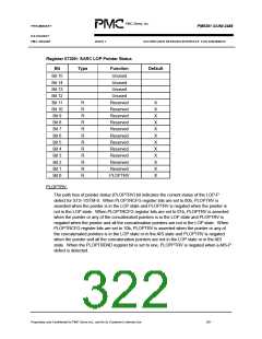 浏览型号PM5381的Datasheet PDF文件第322页