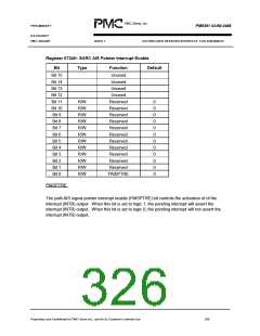 浏览型号PM5381的Datasheet PDF文件第326页