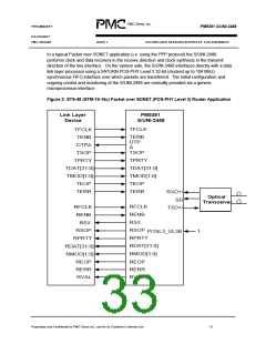 浏览型号PM5381的Datasheet PDF文件第33页