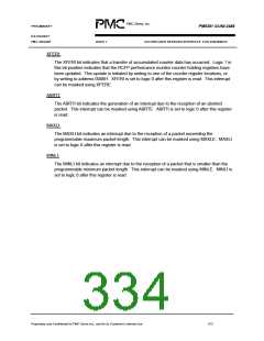 浏览型号PM5381的Datasheet PDF文件第334页