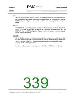 浏览型号PM5381的Datasheet PDF文件第339页