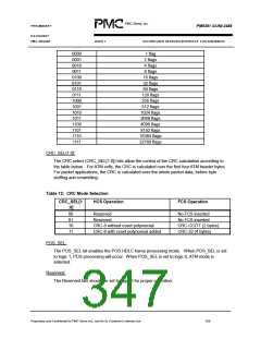 浏览型号PM5381的Datasheet PDF文件第347页