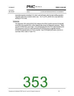浏览型号PM5381的Datasheet PDF文件第353页