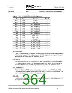 浏览型号PM5381的Datasheet PDF文件第364页