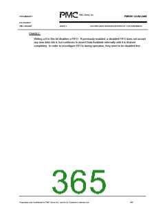 浏览型号PM5381的Datasheet PDF文件第365页