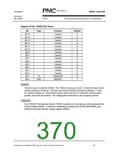 浏览型号PM5381的Datasheet PDF文件第370页