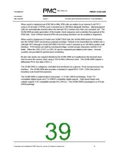 浏览型号PM5381的Datasheet PDF文件第39页