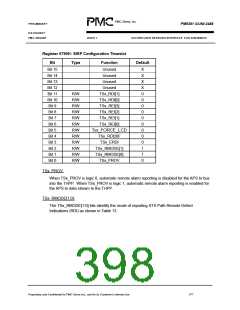 浏览型号PM5381的Datasheet PDF文件第398页