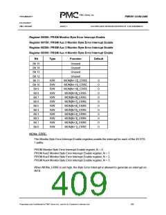 浏览型号PM5381的Datasheet PDF文件第409页