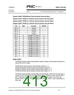 浏览型号PM5381的Datasheet PDF文件第413页