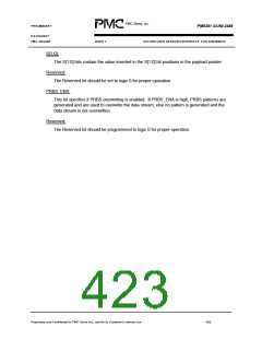 浏览型号PM5381的Datasheet PDF文件第423页