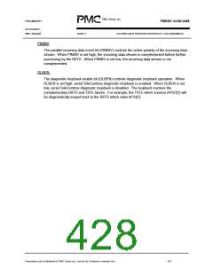 浏览型号PM5381的Datasheet PDF文件第428页