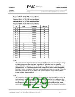 浏览型号PM5381的Datasheet PDF文件第429页