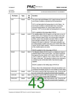 浏览型号PM5381的Datasheet PDF文件第43页