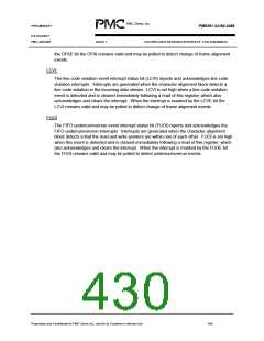 浏览型号PM5381的Datasheet PDF文件第430页