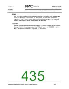 浏览型号PM5381的Datasheet PDF文件第435页