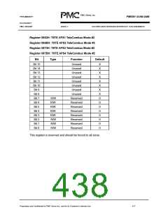 浏览型号PM5381的Datasheet PDF文件第438页