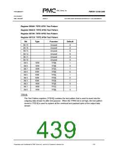 浏览型号PM5381的Datasheet PDF文件第439页