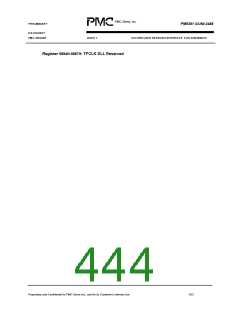 浏览型号PM5381的Datasheet PDF文件第444页