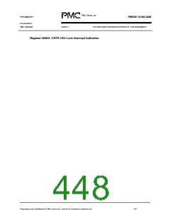 浏览型号PM5381的Datasheet PDF文件第448页