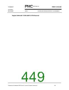 浏览型号PM5381的Datasheet PDF文件第449页