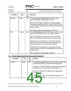浏览型号PM5381的Datasheet PDF文件第45页