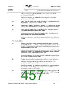 浏览型号PM5381的Datasheet PDF文件第457页