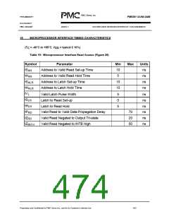浏览型号PM5381的Datasheet PDF文件第474页