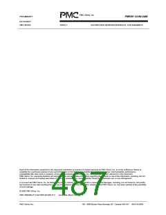 浏览型号PM5381的Datasheet PDF文件第487页