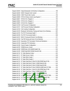 浏览型号PM7325-TC的Datasheet PDF文件第145页