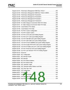 浏览型号PM7325-TC的Datasheet PDF文件第148页