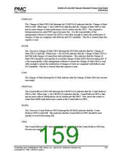 浏览型号PM7325-TC的Datasheet PDF文件第159页