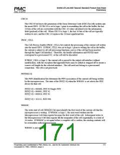 浏览型号PM7325-TC的Datasheet PDF文件第171页