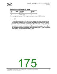 浏览型号PM7325-TC的Datasheet PDF文件第175页