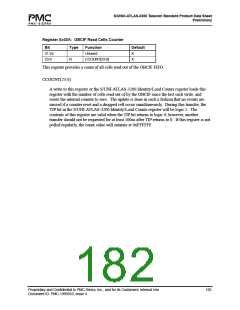 浏览型号PM7325-TC的Datasheet PDF文件第182页
