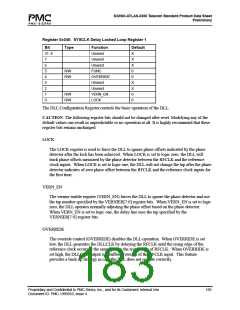 浏览型号PM7325-TC的Datasheet PDF文件第183页