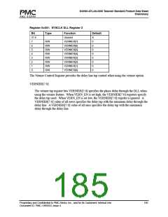 浏览型号PM7325-TC的Datasheet PDF文件第185页