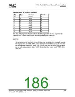 浏览型号PM7325-TC的Datasheet PDF文件第186页