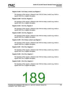 浏览型号PM7325-TC的Datasheet PDF文件第189页