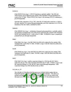 浏览型号PM7325-TC的Datasheet PDF文件第191页