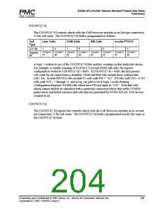 浏览型号PM7325-TC的Datasheet PDF文件第204页