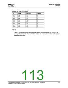 浏览型号PM7347-BI的Datasheet PDF文件第113页