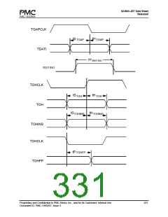 浏览型号PM7347-BI的Datasheet PDF文件第331页