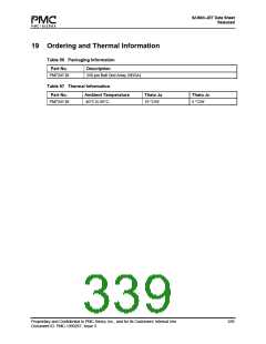 浏览型号PM7347-BI的Datasheet PDF文件第339页